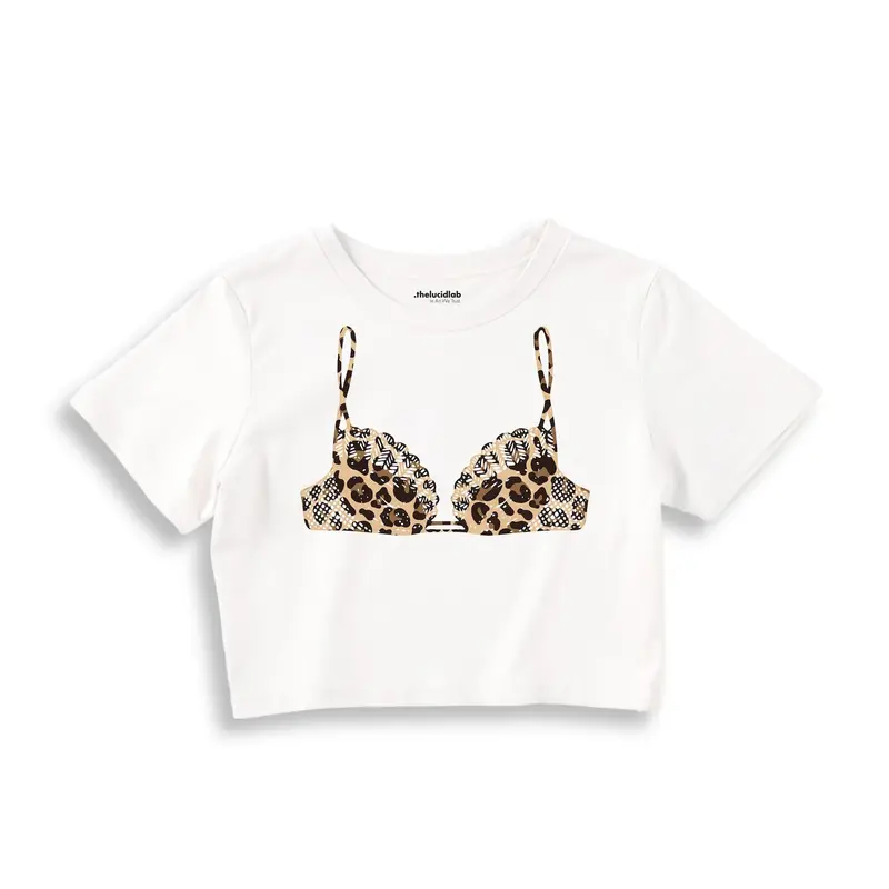 Noir Seduce – Leopard Crop Tişört