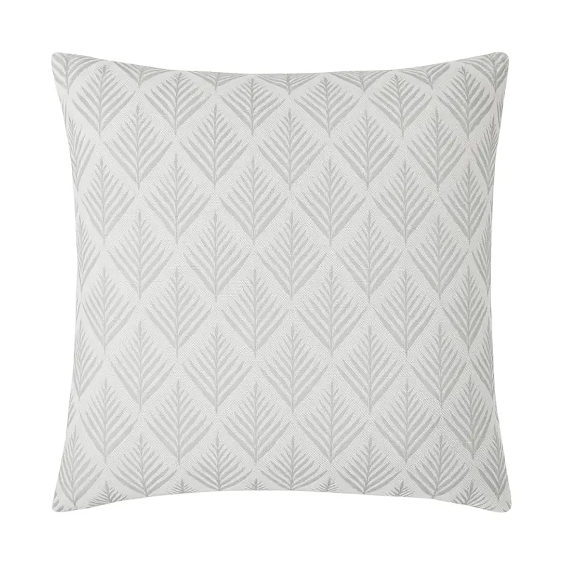 Nordic Keten Dolgulu Kırlent 40x40 cm Beyaz