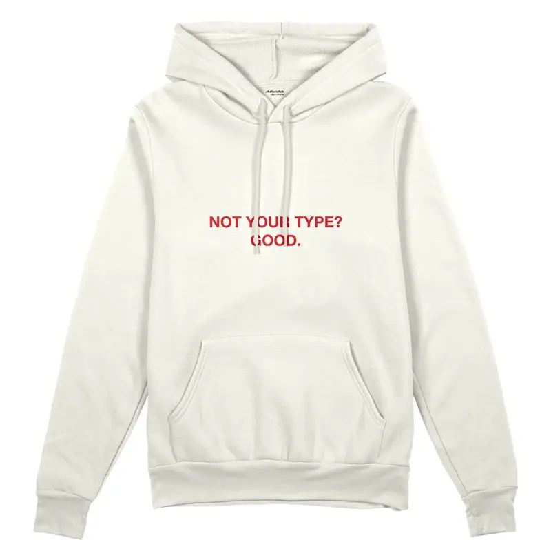 Not Your Type Oversize Hoodie