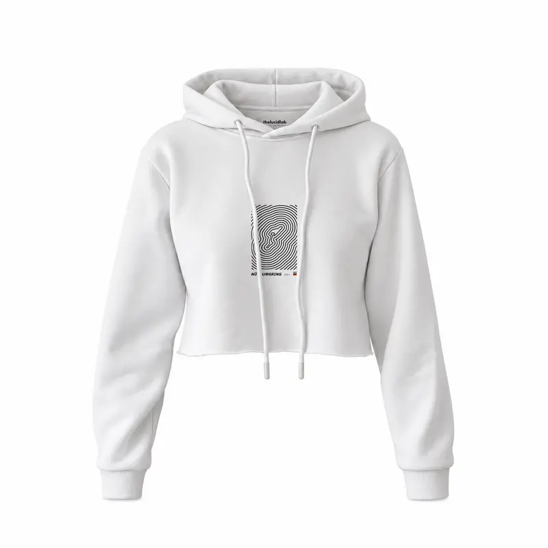Nürburgring Artwork Crop Hoodie