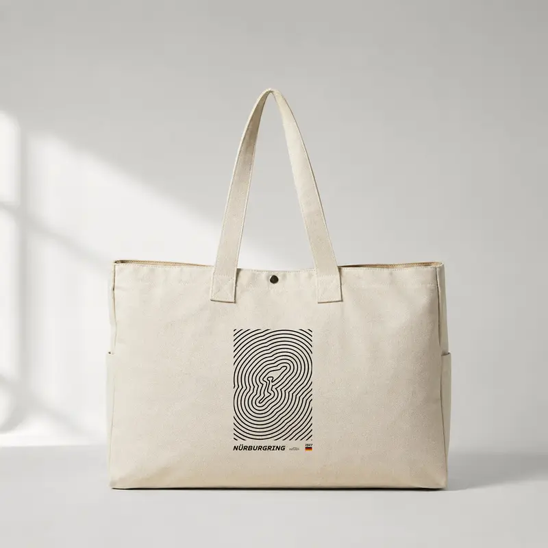 Nürburgring Artwork Daily Tote Bag