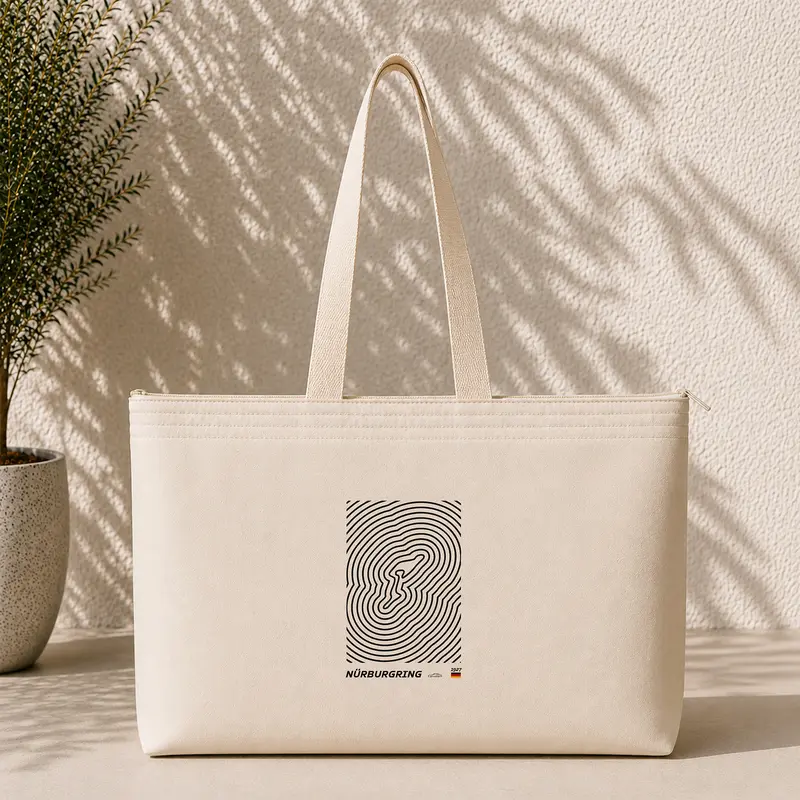 Nürburgring Artwork Weekend Tote Bag
