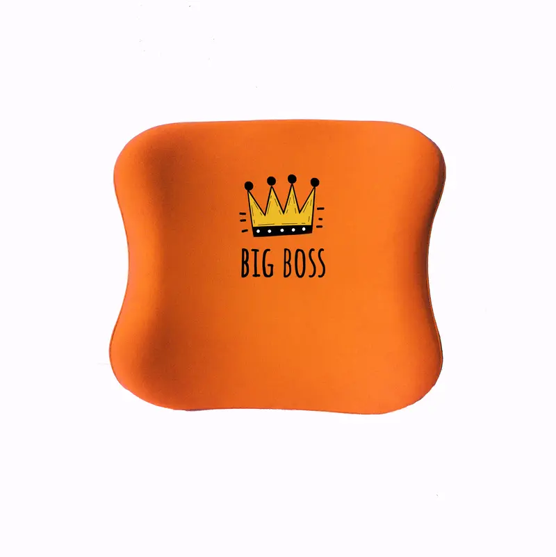 Officekup Çocuk-Genç Visco Bel Destek Yastığı- Big Boss Turuncu
