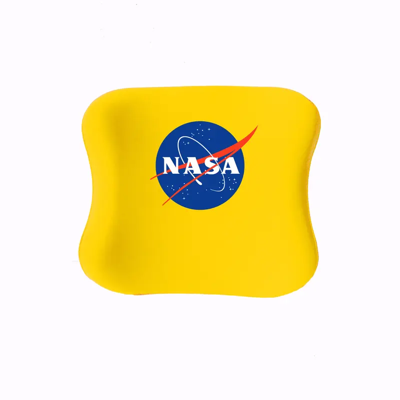 Officekup Çocuk-Genç Visco Bel Destek Yastığı- NASA Sarı