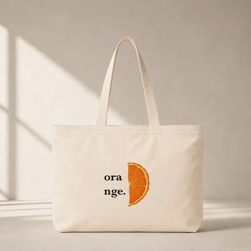 Orange Club Tote Bag