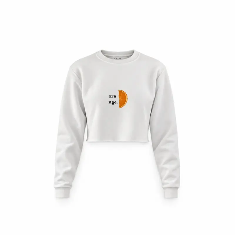 Orange Crop Sweatshirt