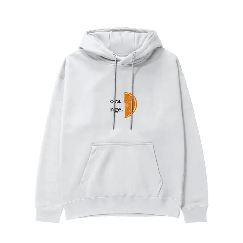Orange Hoodie