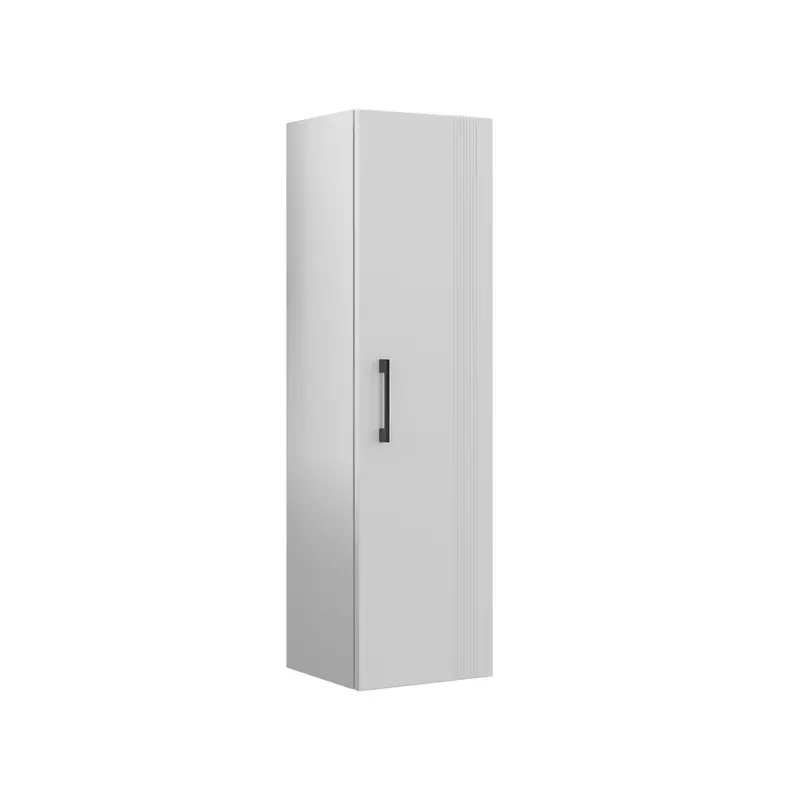 Orka Bari V2 40 cm Banyo Boy Dolabı | Tek Kapaklı | Beyaz