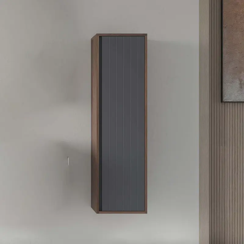 Orka Prato 40 cm Banyo Boy Dolabı | Navaro Antrasit