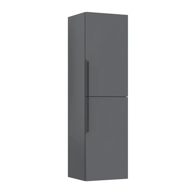 Orka Pure 40 cm Banyo Boy Dolabı | Mat Gri