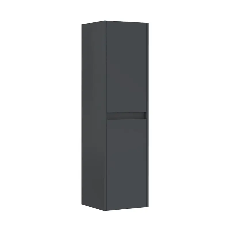 Orka Side 40 cm Banyo Boy Dolabı | Demonte | Mat Antrasit