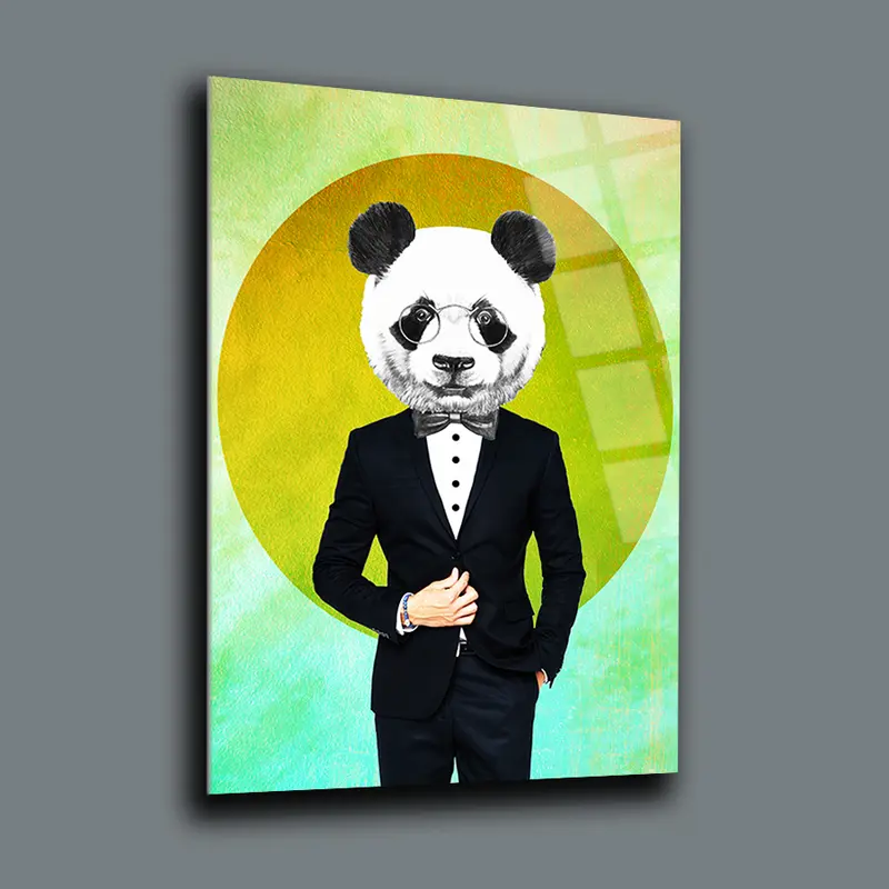 Panda Bey Cam Tablo