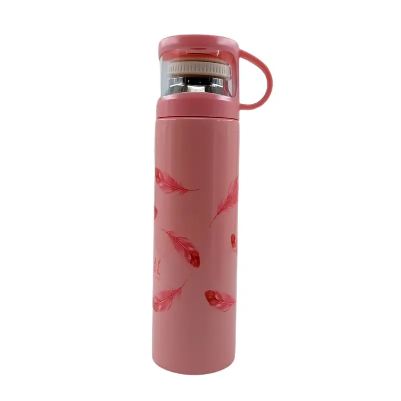Paslanmaz Çelik Termos 500 ml Pembe