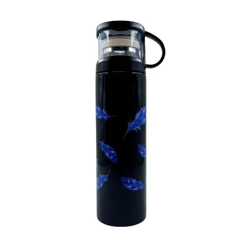 Paslanmaz Çelik Termos 500 ml Siyah