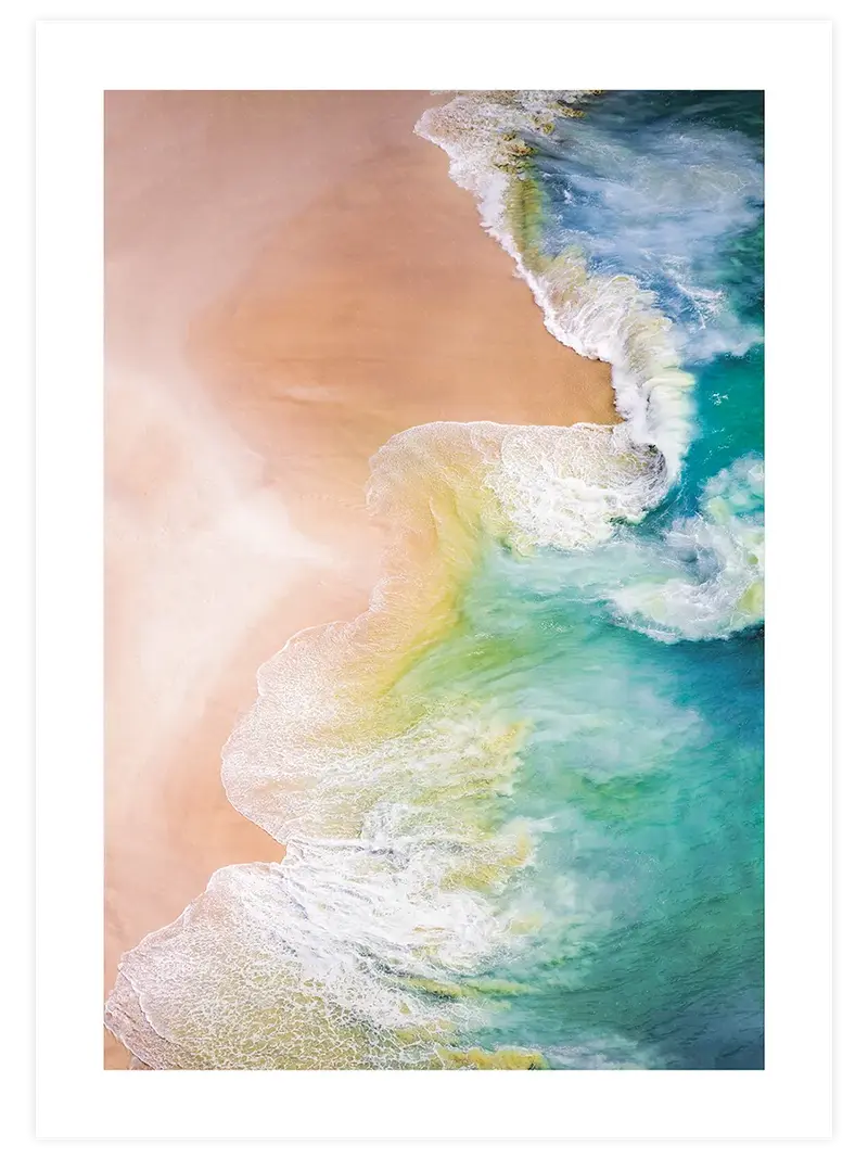 Pastel Tides – Art Print