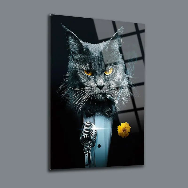 Patron Kedi Cam Tablo