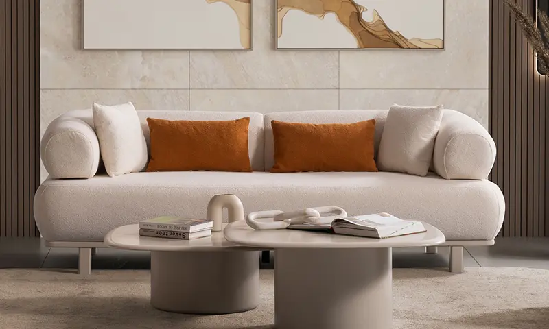 Pavlin Modern Üçlü Koltuk