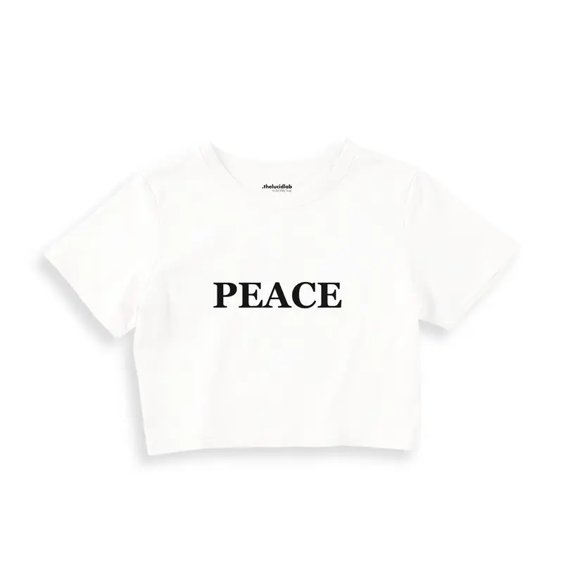 Peace Crop Tişört