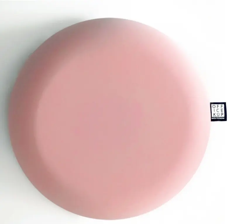 Pembe Visco  Oturma Minderi Simidi 44cm