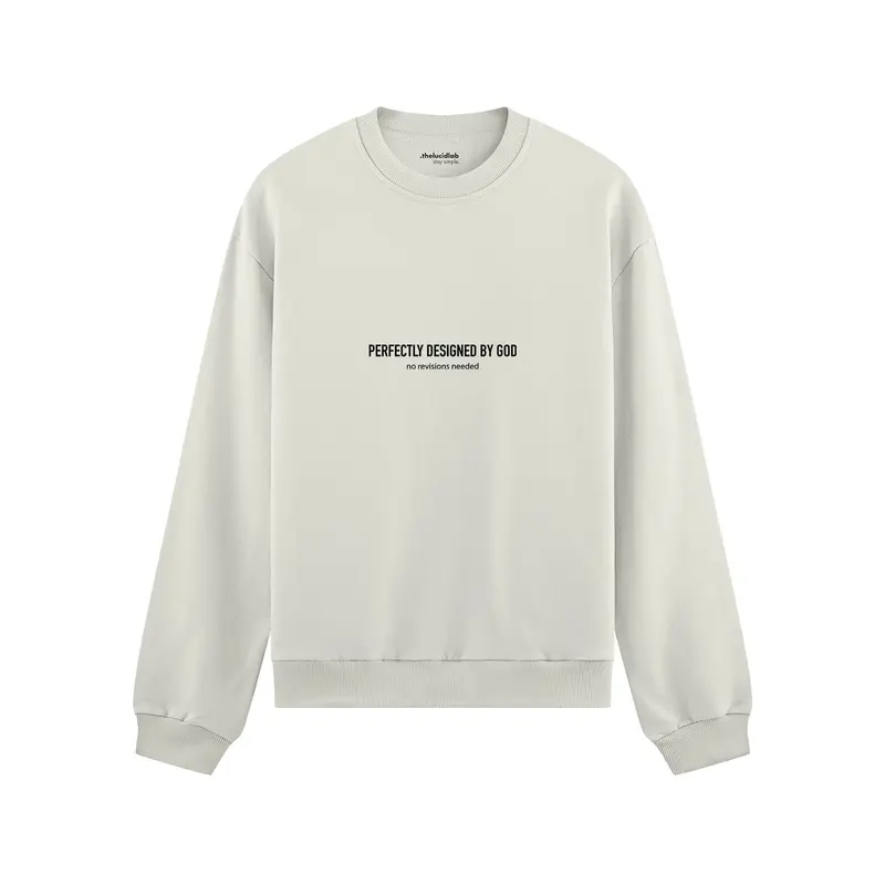 Perfectly Design By God Oversize Sweatshirt