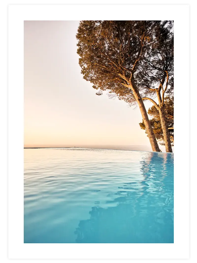 Poolside Pines – Art Print