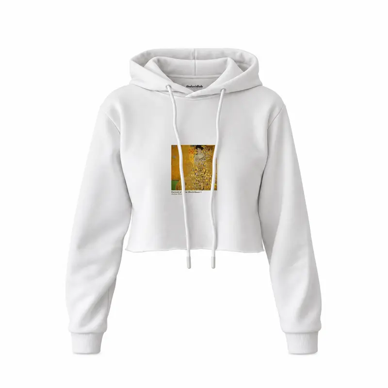 Portrait of Adele Bloch-Bauer I Crop Hoodie
