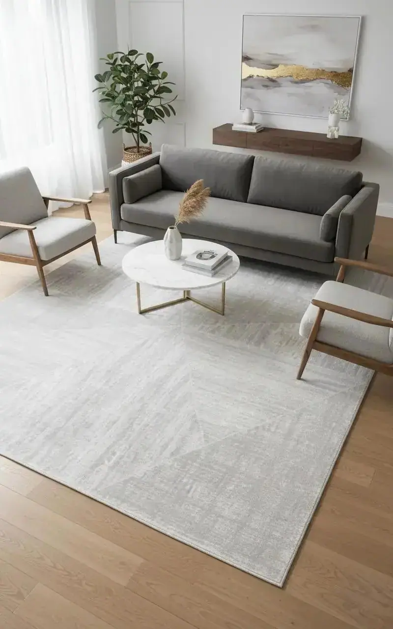 Premium 69804-060  Koleksiyonu %100 Akrilik Modern Makine Halısı