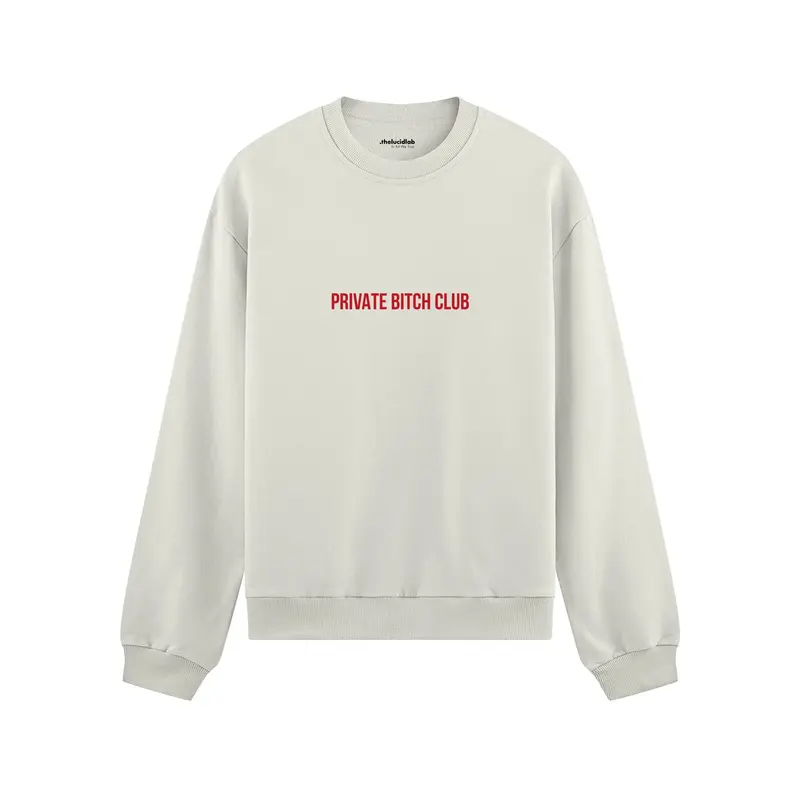 Private Bitch Club Oversize Sweatshirt