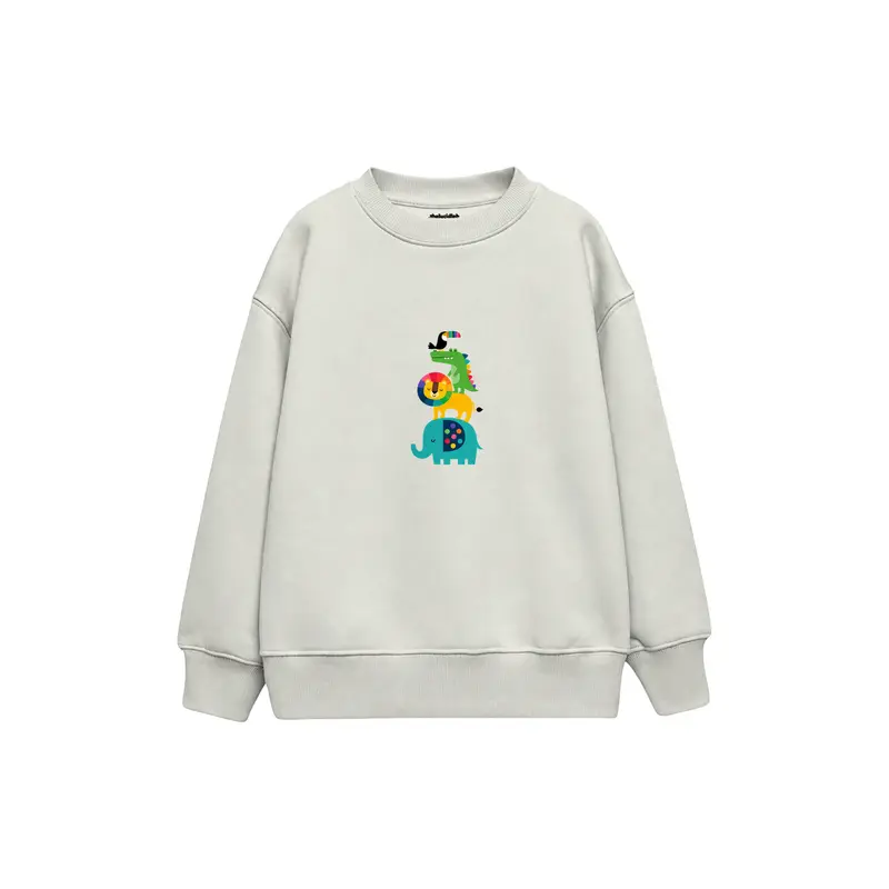 Rainbow Animal Friends Çocuk Sweatshirt