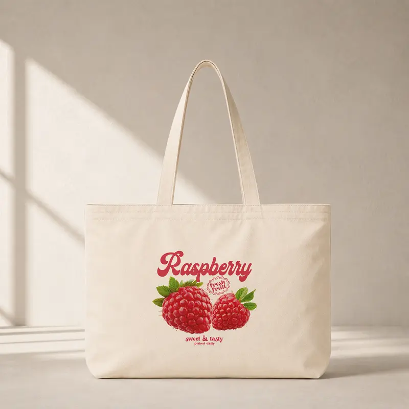 Raspberry Club Tote Bag
