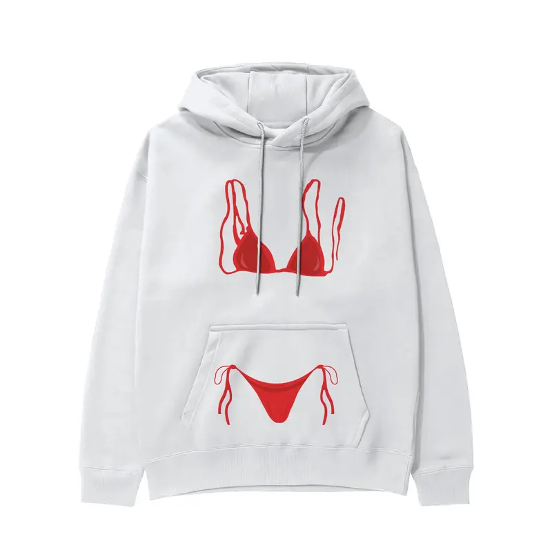 Red Bikini Hoodie