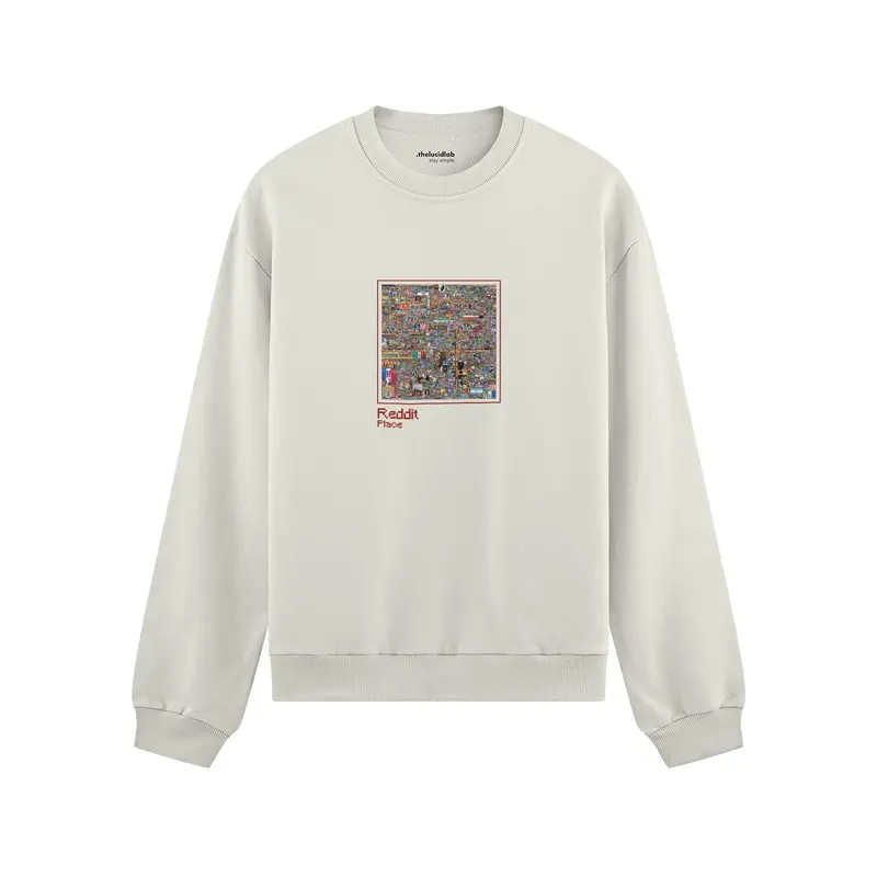 Reddit Place Oversize Sweatshirt