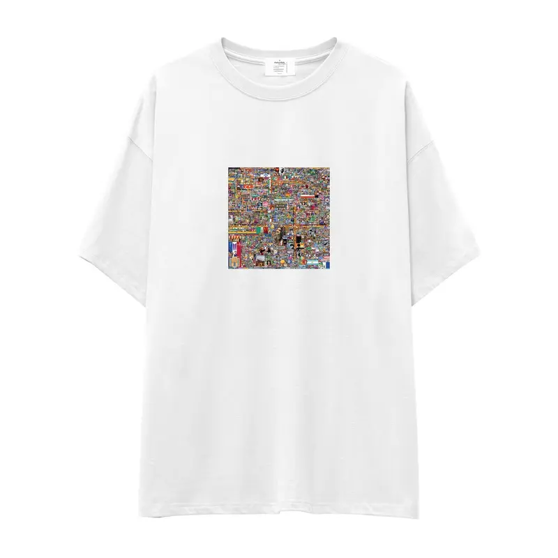 Reddit Place Oversize Tişört