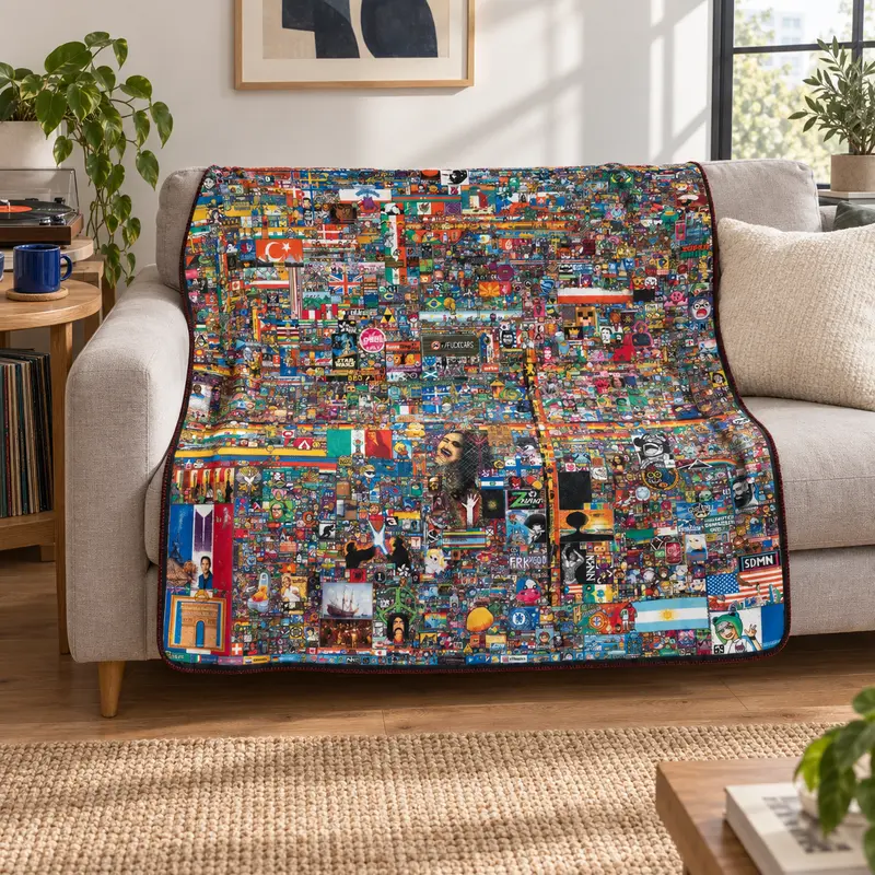 Reddit Place Polar Tv Battaniyesi