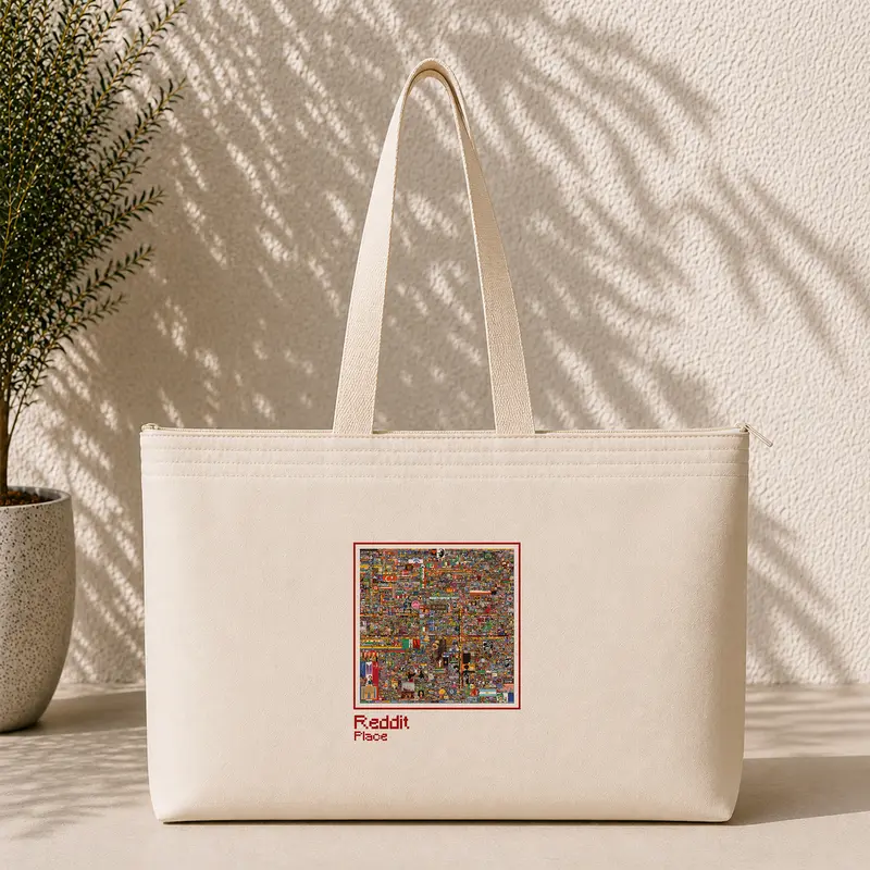 Reddit Place Weekend Tote Bag