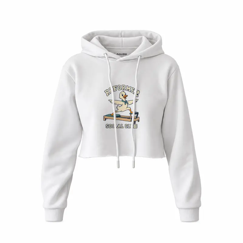 Reformer Social Club Crop Hoodie