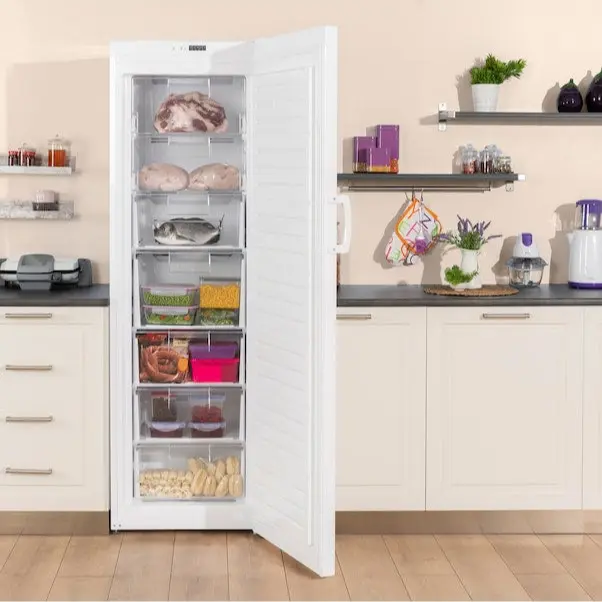 Regal 279 Lt 7 Çekmeceli NoFrost Dikey Derin Dondurucu Beyaz