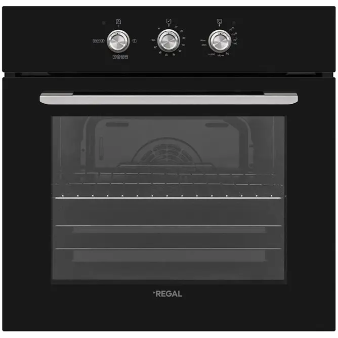Regal 69 Lt 8 Programlı Ankastre Turbo Fırın Siyah