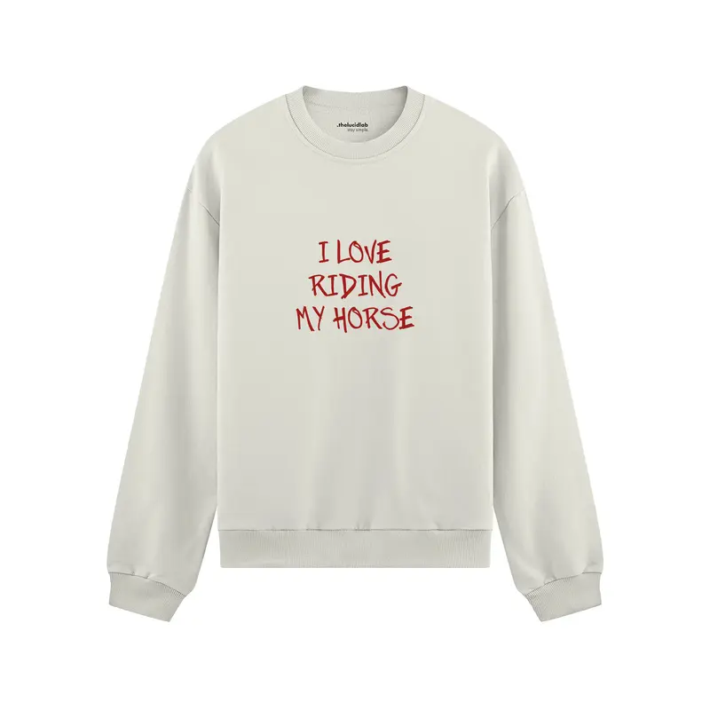 Riding My Horse Oversize Sweatshirt