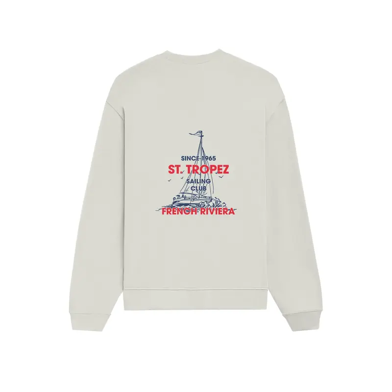 Saint Tropez Sailing Club Oversize Sweatshirt