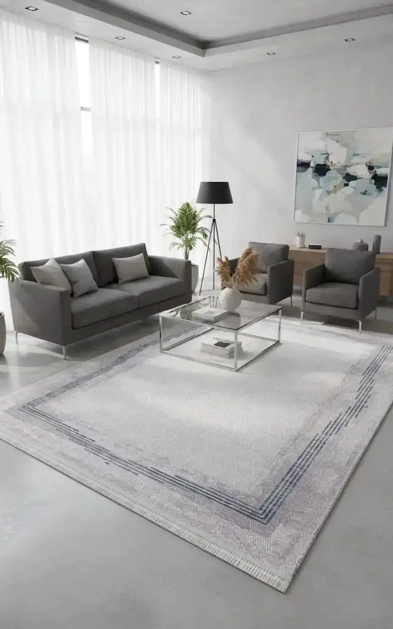 Santo 60887-30 Akrilik Modern Klasik Makine Halısı