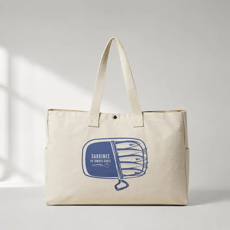 Sardines in Tomato Sauce Daily Tote Bag