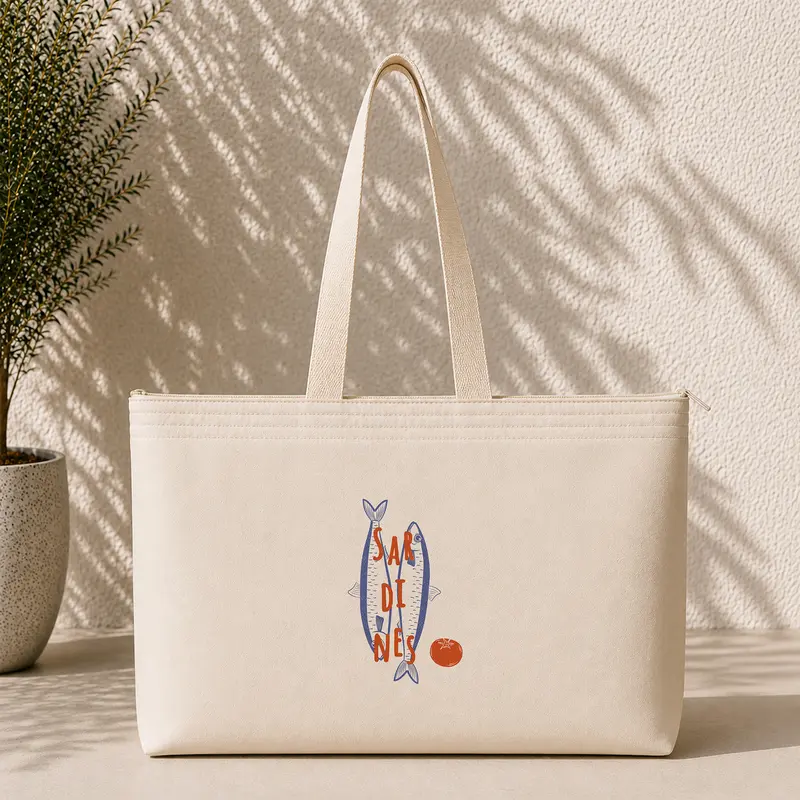 Sardines Weekend Tote Bag