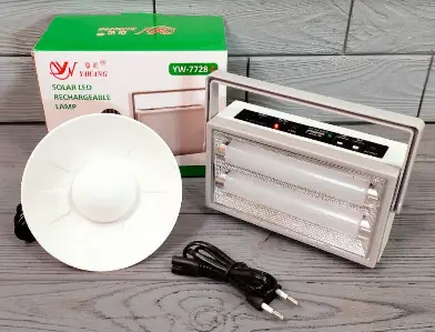 Şarj Edilebilir Powerbank Özellikli Solar LED Işıklı Lamba
