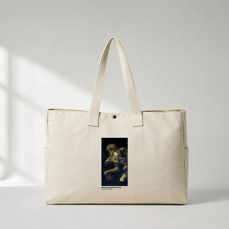 Saturn Devouring His Son Daily Tote Bag