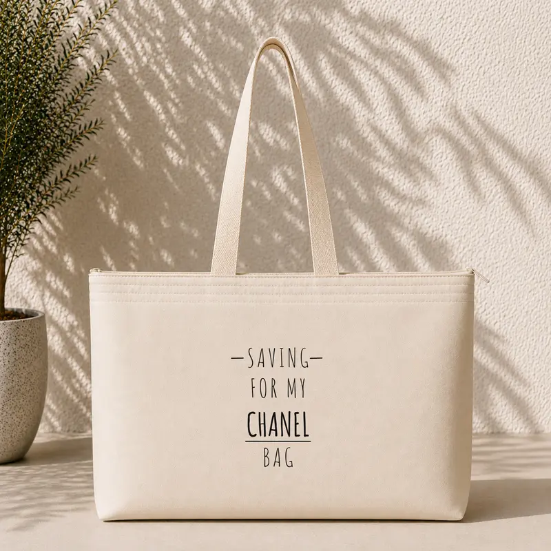 Saving For My Chanel Bag Weekend Tote Bag
