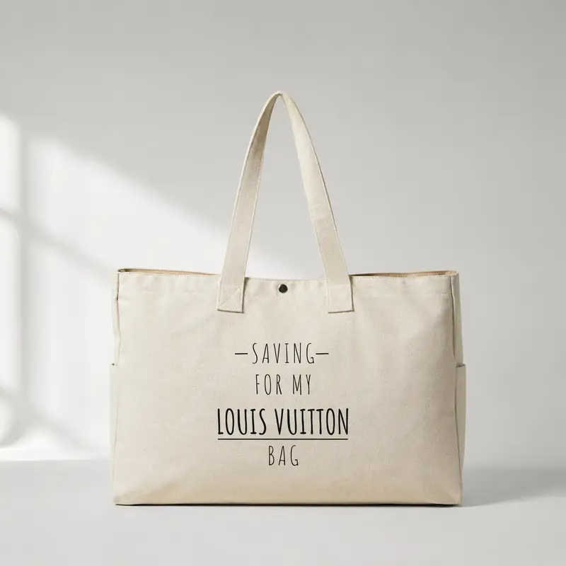 Saving For My Louis Vuitton Bag Daily Tote Bag