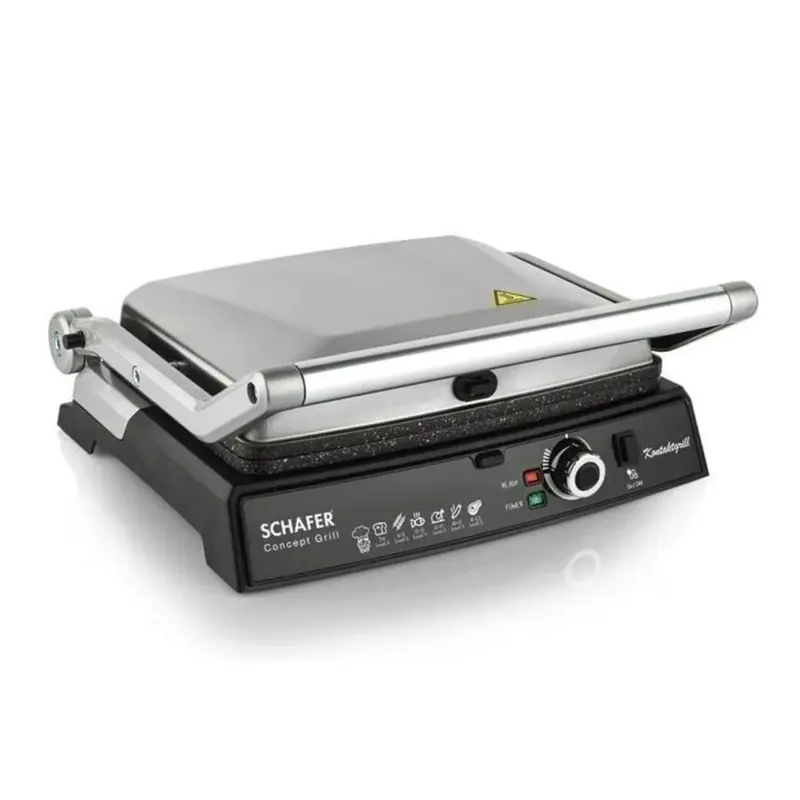 Schafer Concept Grill Izgara Tost Makinesi Inox