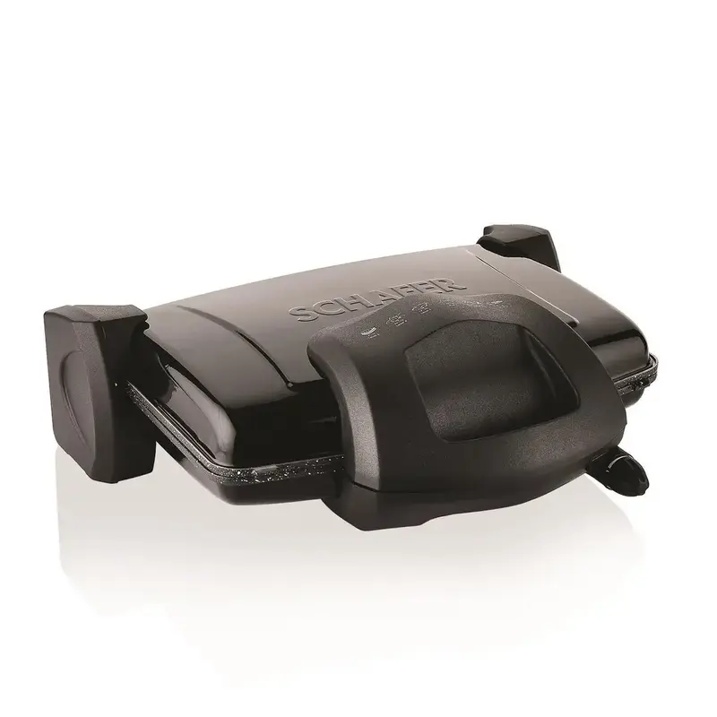 Schafer Grill Chef 6 Adet Tost Yapabilme Kapasiteli Tost Makinesi Siyah