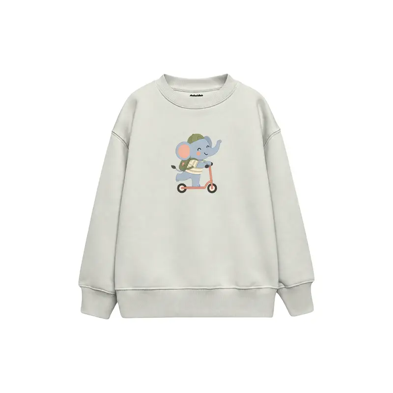 Scooter Elephant Çocuk Sweatshirt